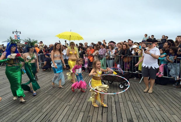 There's nothing more quintessentally Coney Island than the Mermaid Parade