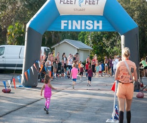 Kids are always welcome at the Palm City Turkey Trot. Photo courtesy of the event