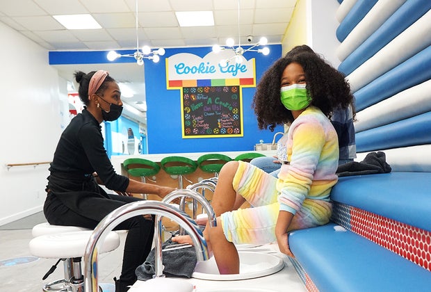 Kid-friendly openings in NYC in 2022: Milk and Cookies Kids Spa
