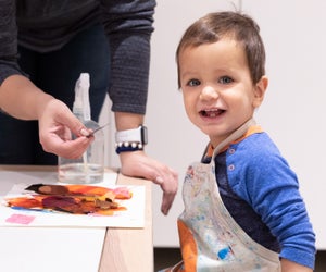 Help those little hands make a masterpiece at these mommy & me classes in Boston. Photo courtesy of Minni