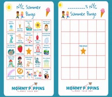 These FREE printable NYC Summer Bingo Cards provide a jumping-off point of exploration!
