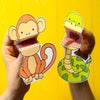 Delight kids with printable finger puppets. Photo courtesy of Easy Peasy Play