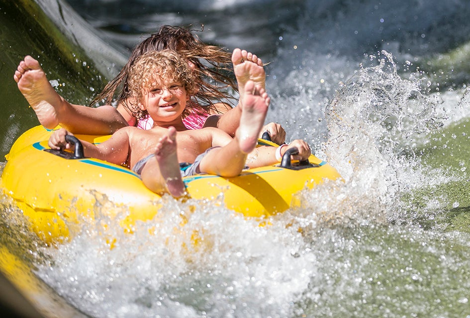 Mountain Creek's outdoor water park offers action-packed fun during the summer.