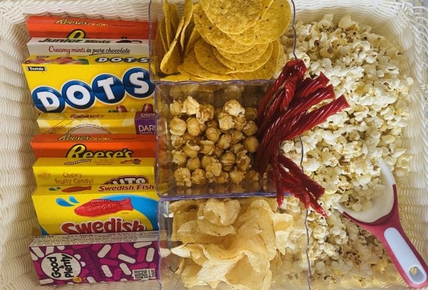 Best Kid-Friendly Recipes of 2021: Movie Night Snack Board