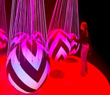 Visit the beautiful Wonderland that is Atlanta's Balloon Museum, open through April 14, 2024. Photo by Melanie Preis