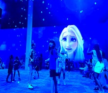 Enjoy a full sensory experience at Atlanta's Lighthouse Immersive Disney experience. Photo by Melanie Preis