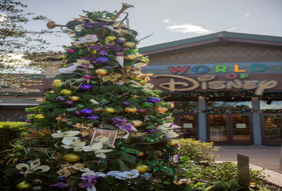 Disney Springs gets into the holiday spirit starting this month. Photo by Kent Phillips, courtesy of Walt Disney World News