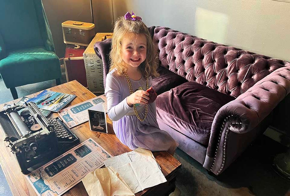 Nautilus Coffee features a cool vibe, where kids can touch interesting design pieces and fill up on yummy items. Photo by Charlotte B