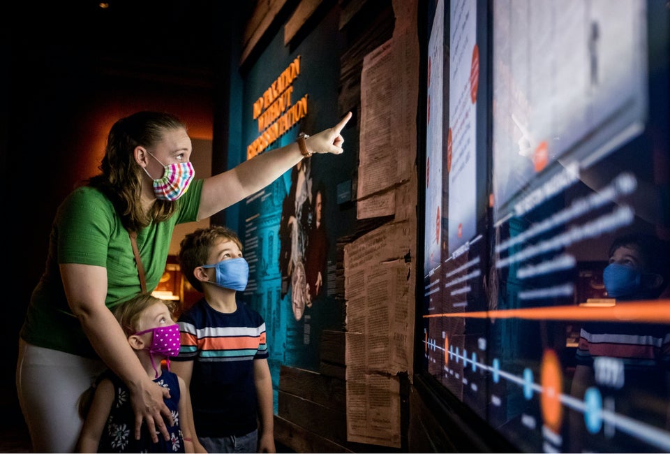 The nation's founding comes alive at the Museum of The American Revolution. Photo courtesy of the museum 