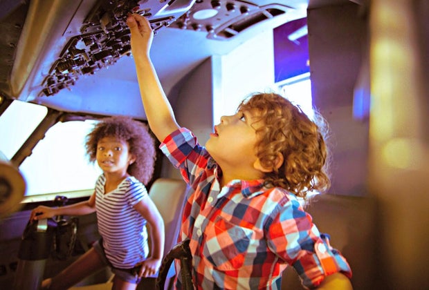 The museum of flying is something to do in Santa Monica with kids