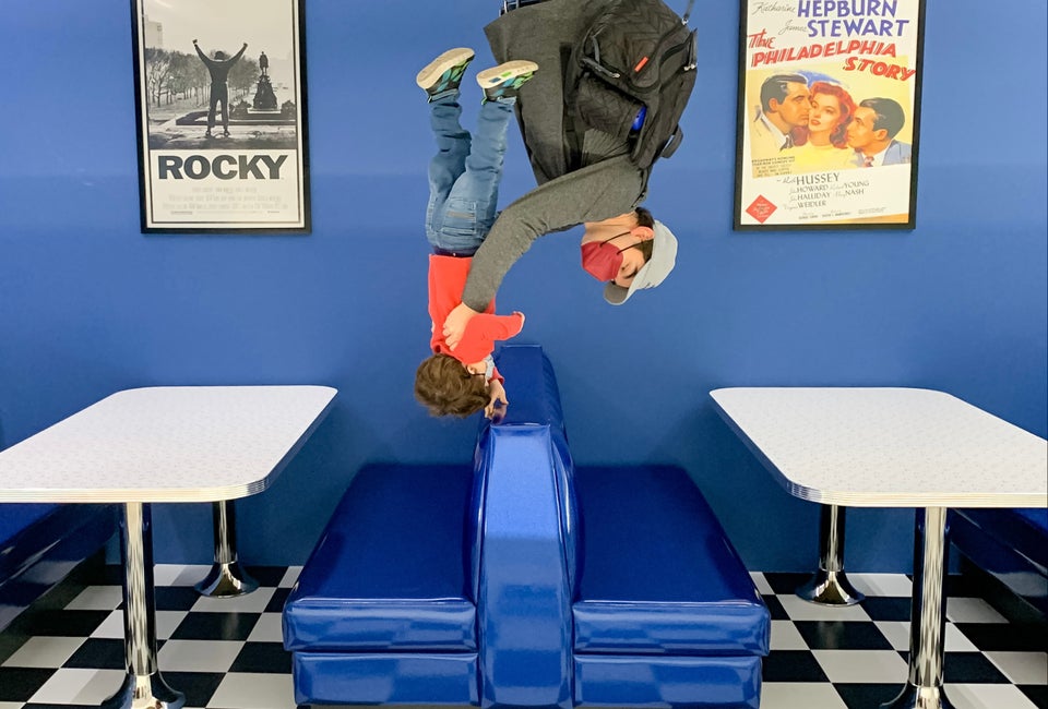 We flipped it and reversed it in 2022 at the Museum of Illusions.