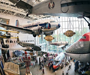 Visit the National Air and Space Museum in nearby Washington, DC. Photo by Pedro Szekely/CC BY 2.0