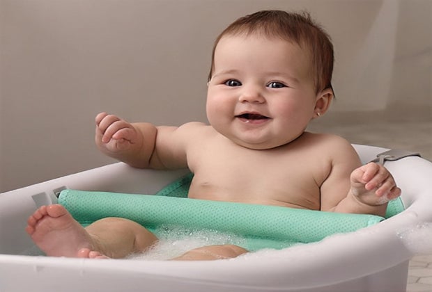 Frida Baby 4-in-1 Grow-with-Me Bath Tub Best Bathtubs for Babies