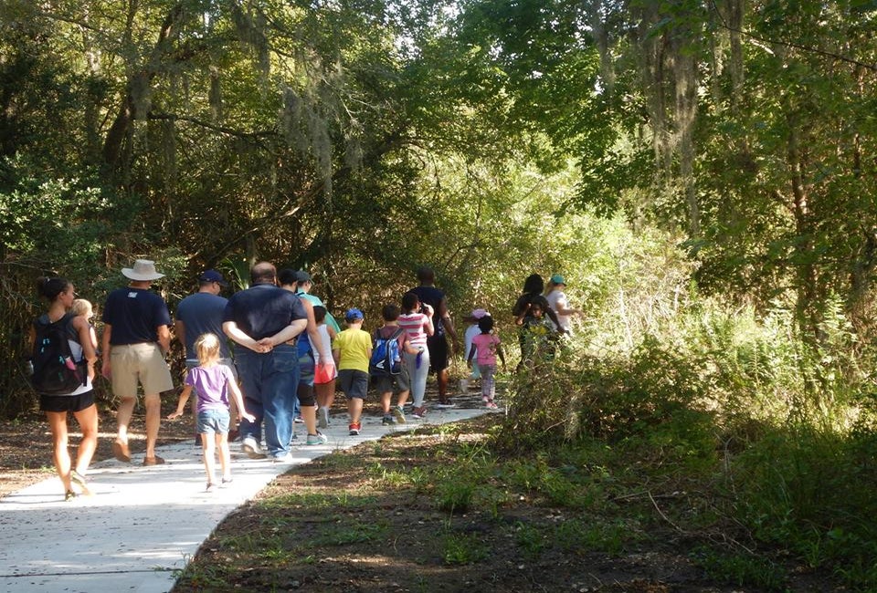 Spend Sunday in nature doing crafts and activities at Clear Creek Nature Center. Photo courtesy of the City of League City.