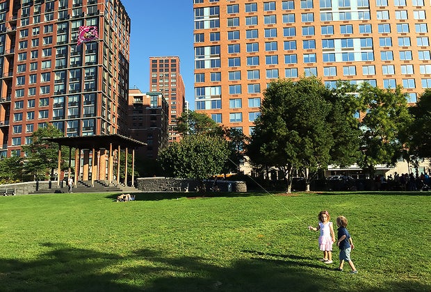 Preschooler activities in NYC: Nelson A. Rockefeller Playground