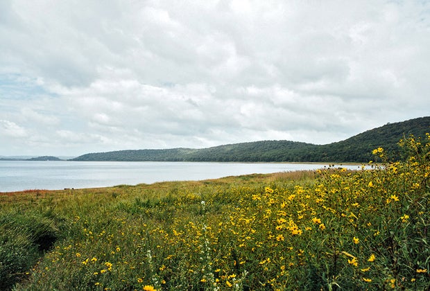 Kid-friendly fishing near New Jersey Round Valley Reservoir