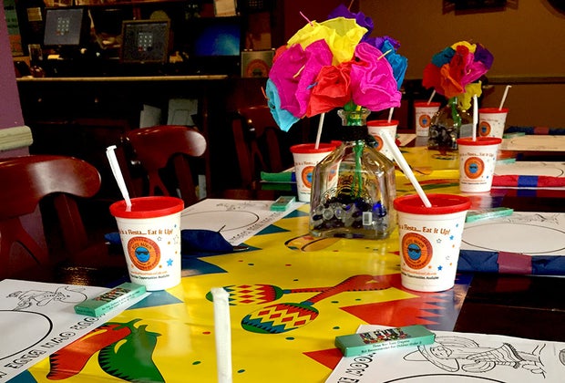 Blue Moon Mexican Cafe Best Fun Restaurants for Kids' Birthdays in New Jersey