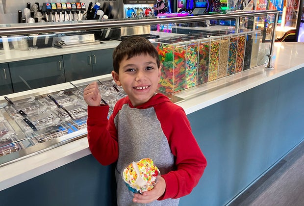 Get a sweet treat at Fundaes