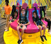 The Funplex's rides will please little thrill-seekers. 