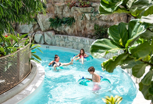 Visiting Island Waterpark in Atlantic City: Lazy River