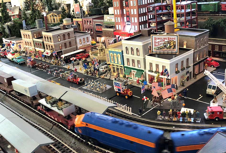 The Barron Arts Center hosts its 31st annual train show this season. Photo courtesy of the center