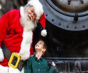 Get a photo with Santa and Mrs. Claus at the Black River & Western Railroad Santa Express. Photo courtesy of the the Black River Railroad Historical Trust
