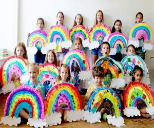 At Artsi Studio, campers learn technique and create paintings, drawings, sculptures, and more. Photo courtesy of the studio