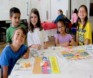 The Center for Contemporary Art's weekly summer art camps stimulate creative expression. Photo courtesy of the center.