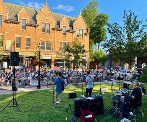 Enjoy free music on Fridays at the Museum of Early Trades & Crafts. Photo courtesy of METC