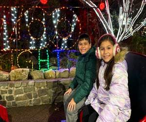 Turtle Back Zoo is all decked out for the holiday season, which means there are lots of great photo ops.