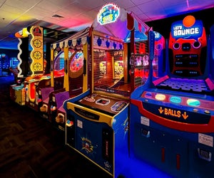 Game on! The top indoor birthday places will score big points with the kids! Arcade photo courtesy of Nomads Adventure Quest