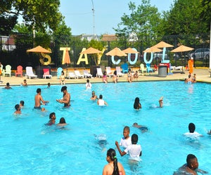 Stay cool at the Liberty Pool at Detective Keith L. Williams Park in Queens. Photo courtesy of NYC Parks