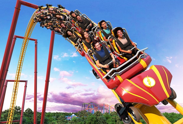 Destinations that Opened in 2024, Plus What's Coming in 2025: The Flash: Vertical Velocity at Six Flags