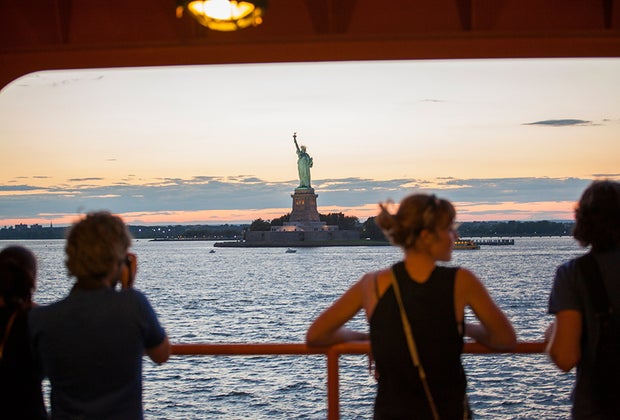 Things to do in NYC: Staten Island Ferry and Statue of Liberty