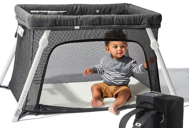 Baby registry must-haves in NYC: Guava Lotus Travel Crib