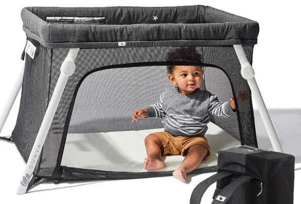 Baby registry must-haves in NYC: Guava Lotus Travel Crib