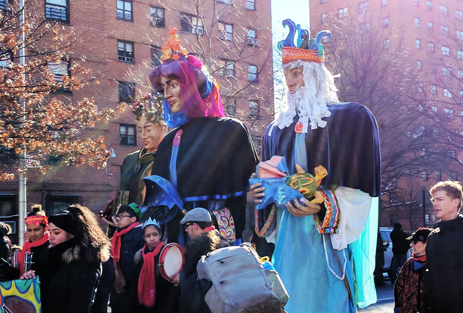 Museo del Barrio's The Three Kings Day Parade takes over the streets of East Harlem Photo by Mommy Poppins