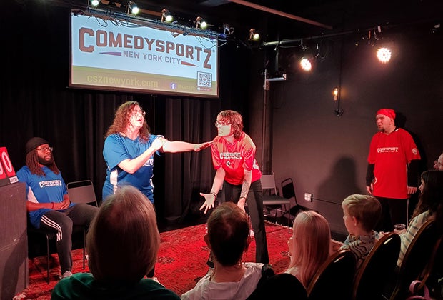 ComedySportz: Best Comedy Shows in NYC for Families