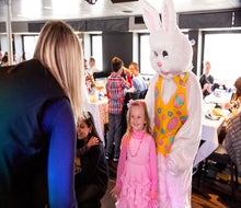 Dress in your Sunday best for an Easter brunch and Easter Bunny pictures on a City Cruise. Photo courtesy of City Cruises