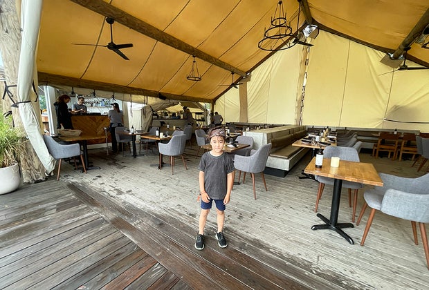 Glamping near NYC: Collective Governors Island