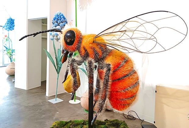 Imaginari Exhibit : bees