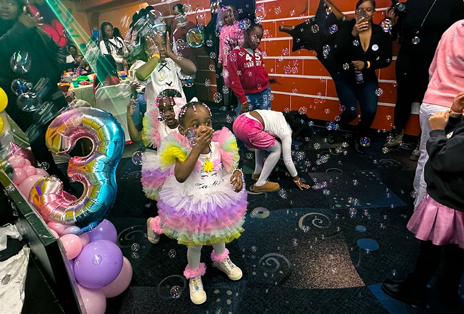 Max Adventure lets party-goers have private use of its 7,000-square-foot, two-floor fun zone. 