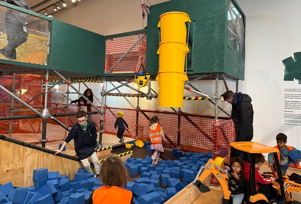 Brooklyn Children's Museum's In the Works: View of the exhibit