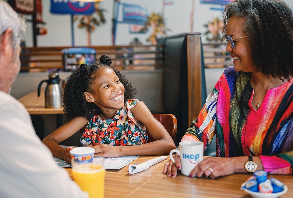 Kids eat free at IHOP every day of the week. Photo courtesy of IHOP