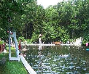 Highlands Natural Pool is carved out of a hillside in New Jersey. Photo courtesy of Highlands Natural Pool