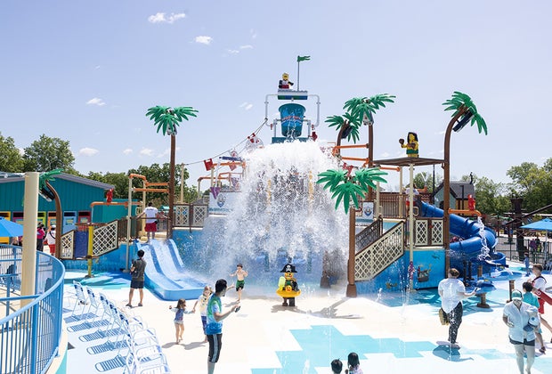 The Coolest New Stuff for Families in NYC Metro Area:  Legoland New York's Water Playground 