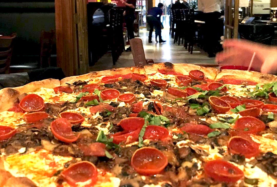 Lombardi's Pizza is as old-school as it gets in Little Italy. 