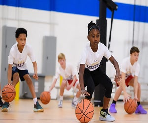 Challenge yourself and reach your basketball goals in summer 2023  at the Nike basketball Camp. Photo courtesy of  US Sports Camps