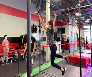 Try your hand at being a ninja warrior at the Brooklyn Ninja Academy. Photo by the author