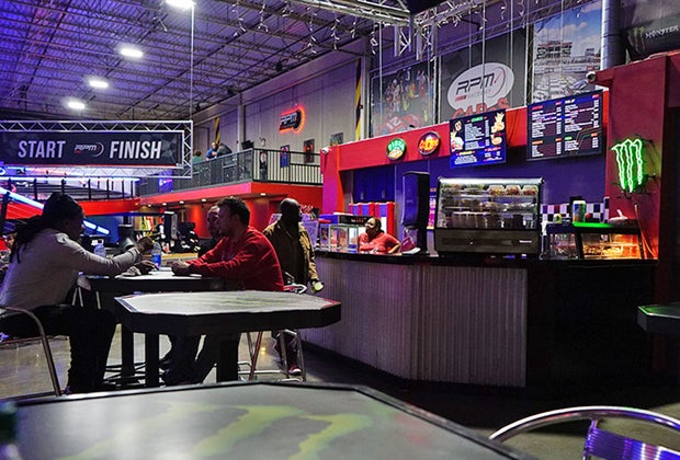 RPM Raceway Jersey City: Snack bar